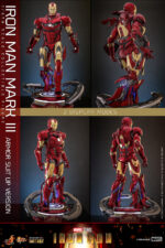 Hot Toys Iron Man - Iron Man Mark III Suit Up Version - Imagen 6
