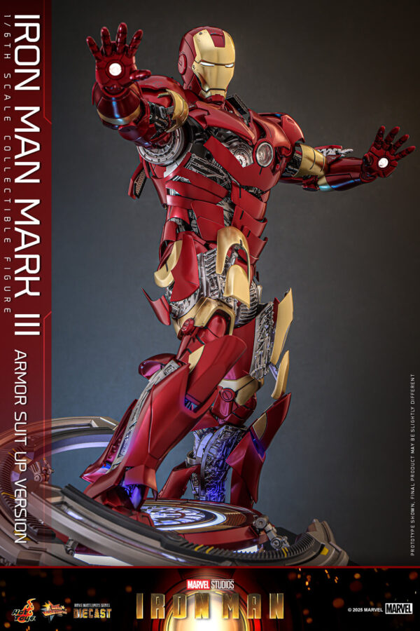 IMsuit (9) Hot Toys Iron Man - Iron Man Mark III Suit Up Version - Imagen 10