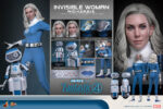 Hot Toys The Fantastic Four First Steps - Invisible Woman and H.E.R.B.I.E.