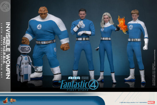 Invher (5) Hot Toys The Fantastic Four First Steps - Invisible Woman and H.E.R.B.I.E. - Imagen 6