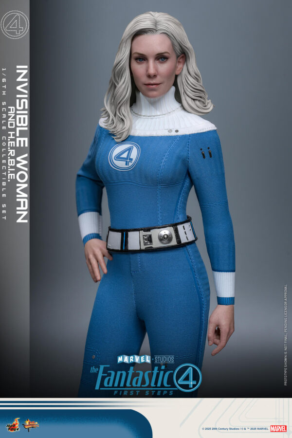 Invher (6) Hot Toys The Fantastic Four First Steps - Invisible Woman and H.E.R.B.I.E. - Imagen 7