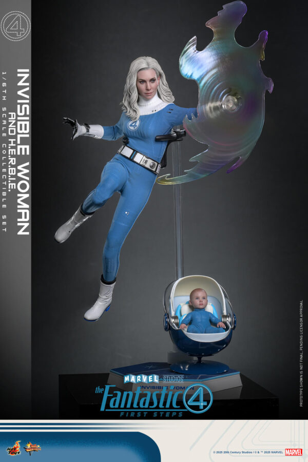Invher (7) Hot Toys The Fantastic Four First Steps - Invisible Woman and H.E.R.B.I.E. - Imagen 8