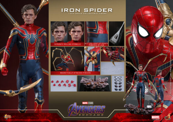 Ironspider (1) Hot Toys Avengers Endgame - Iron Spider - Imagen 1