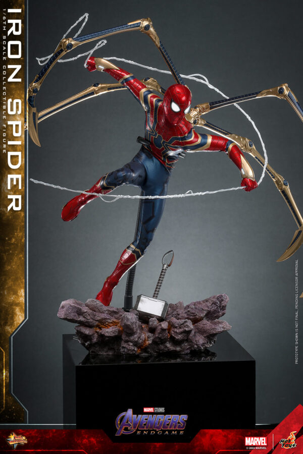 Ironspider (11) Hot Toys Avengers Endgame - Iron Spider - Imagen 19