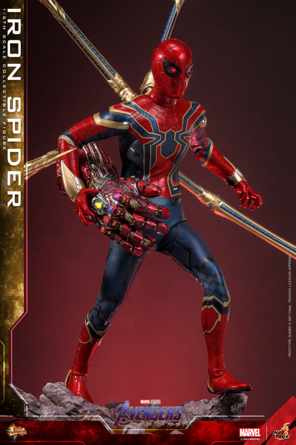 Ironspider (13) Hot Toys Avengers Endgame - Iron Spider - Imagen 17