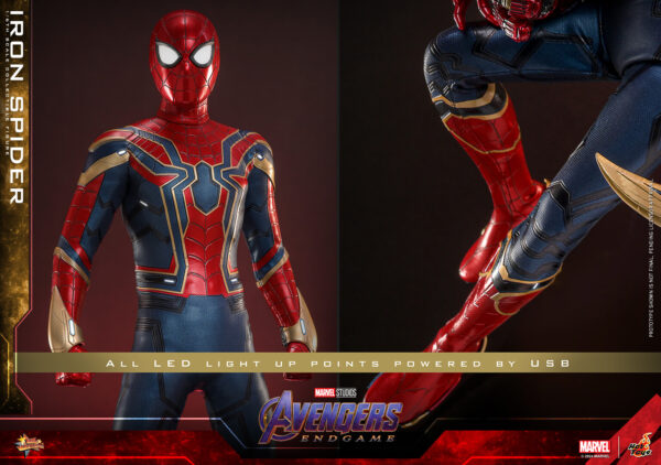Ironspider (19) Hot Toys Avengers Endgame - Iron Spider - Imagen 12