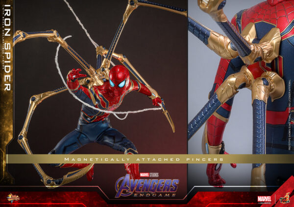 Ironspider (3) Hot Toys Avengers Endgame - Iron Spider - Imagen 9