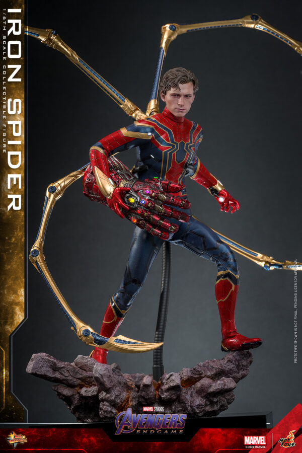 Ironspider (4) Hot Toys Avengers Endgame - Iron Spider - Imagen 8