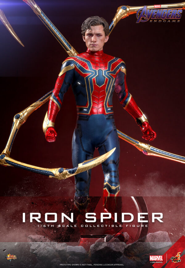 Ironspider (7) Hot Toys Avengers Endgame - Iron Spider - Imagen 5