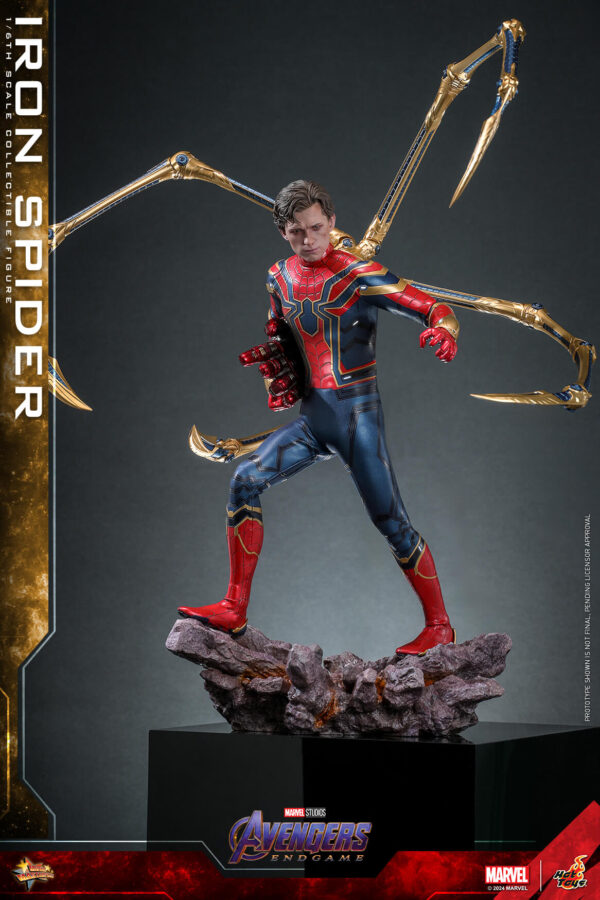 Ironspider (8) Hot Toys Avengers Endgame - Iron Spider - Imagen 4