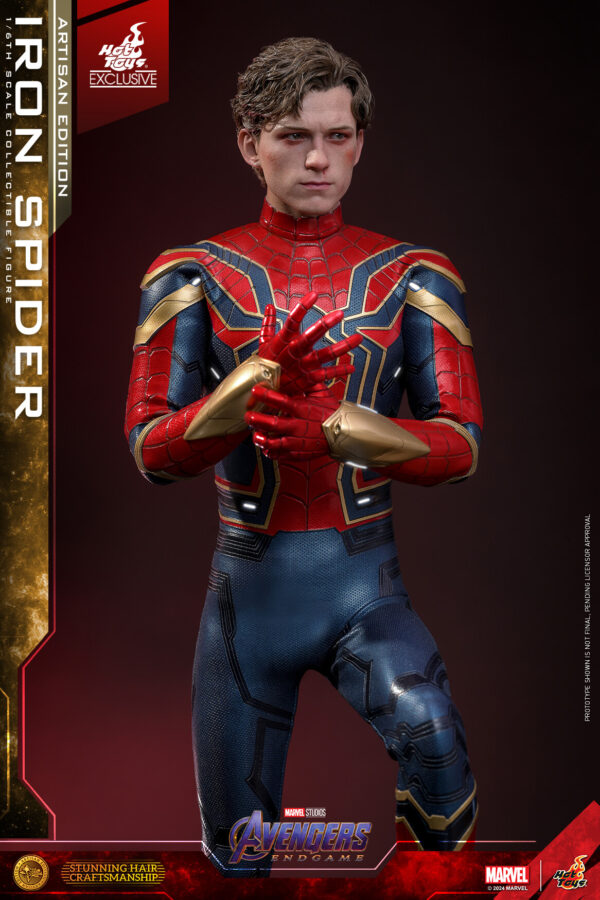 Ironspiderartisan (10) Hot Toys Avengers Endgame - Iron Spider Artisan Edition - Imagen 11