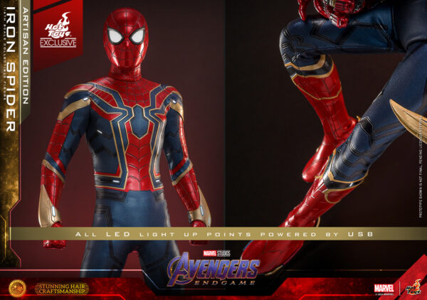 Ironspiderartisan (14) Hot Toys Avengers Endgame - Iron Spider Artisan Edition - Imagen 15