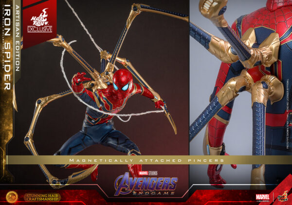Ironspiderartisan (18) Hot Toys Avengers Endgame - Iron Spider Artisan Edition - Imagen 19