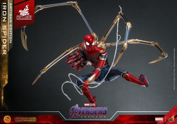 Ironspiderartisan (2) Hot Toys Avengers Endgame - Iron Spider Artisan Edition - Imagen 3