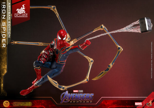 Ironspiderartisan (3) Hot Toys Avengers Endgame - Iron Spider Artisan Edition - Imagen 4