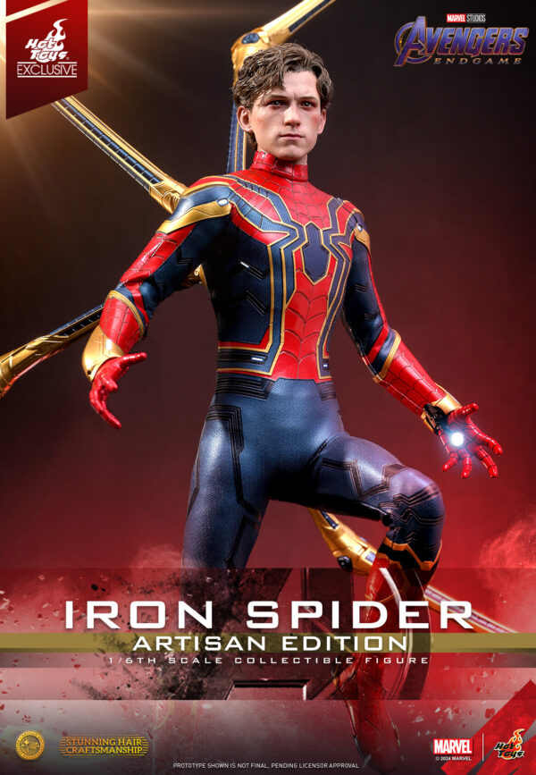 Ironspiderartisan (5) Hot Toys Avengers Endgame - Iron Spider Artisan Edition - Imagen 6