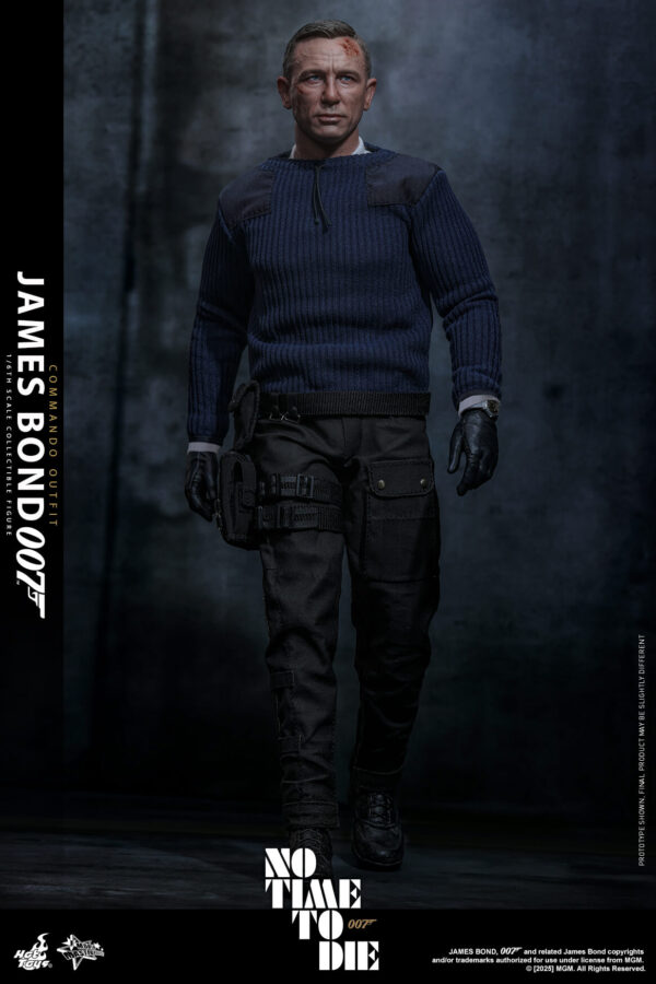 JBCom (10) Hot Toys No Time To Die - James Bond (Commando Outfit) - Imagen 11
