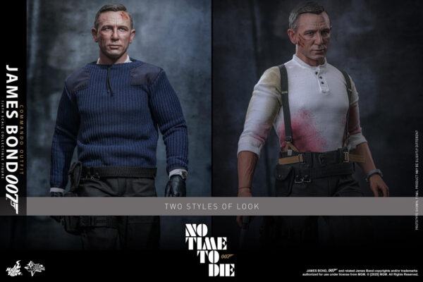 JBCom (5) Hot Toys No Time To Die - James Bond (Commando Outfit) - Imagen 6