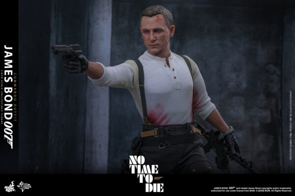 JBCom (6) Hot Toys No Time To Die - James Bond (Commando Outfit) - Imagen 7