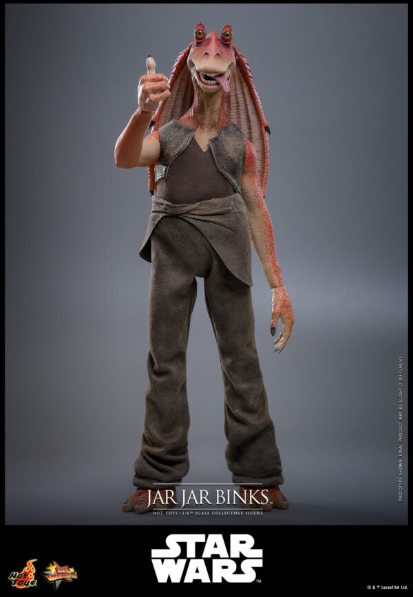 JarJar (10) Hot Toys Star Wars Episode I - Jar Jar Binks - Imagen 11