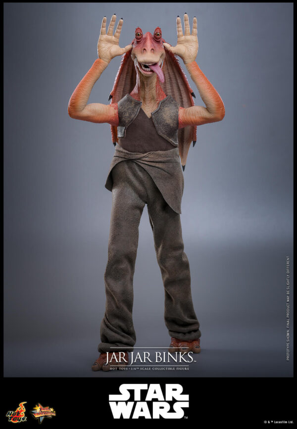 JarJar (12) Hot Toys Star Wars Episode I - Jar Jar Binks - Imagen 13