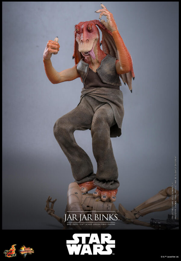 JarJar (16) Hot Toys Star Wars Episode I - Jar Jar Binks - Imagen 17