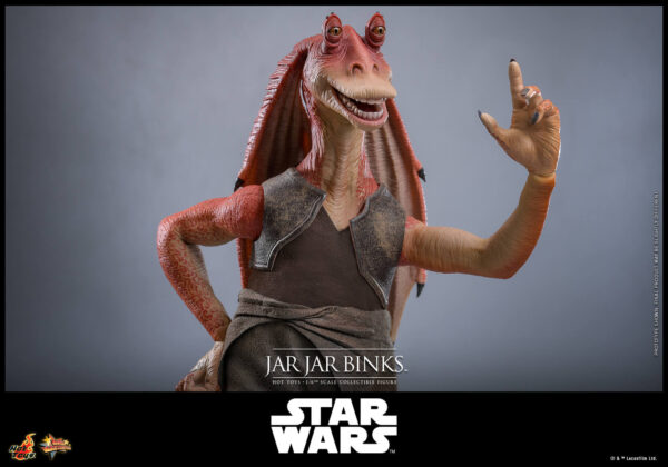 JarJar (19) Hot Toys Star Wars Episode I - Jar Jar Binks - Imagen 20
