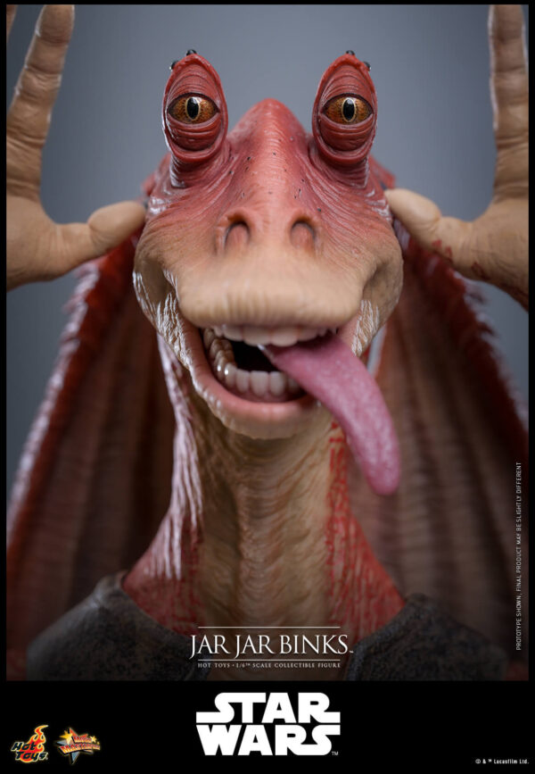 JarJar (2) Hot Toys Star Wars Episode I - Jar Jar Binks - Imagen 3