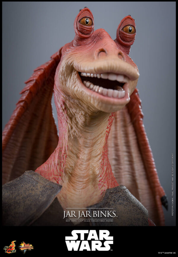 JarJar (5) Hot Toys Star Wars Episode I - Jar Jar Binks - Imagen 6