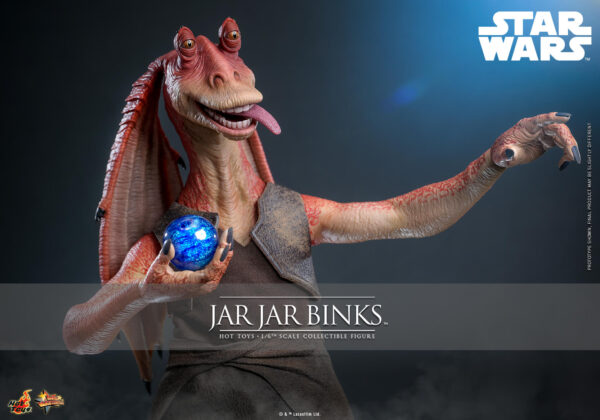 JarJar (9) Hot Toys Star Wars Episode I - Jar Jar Binks - Imagen 10
