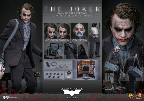 Jbank (1) Hot Toys The Dark Knight - Joker Bank Robber - Imagen 1