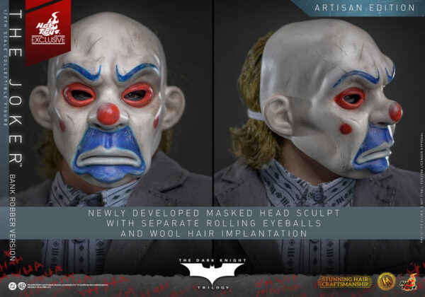 JokerBankAE (3) Hot Toys The Dark Knight - Joker Bank Robber Artisan Edition - Imagen 4