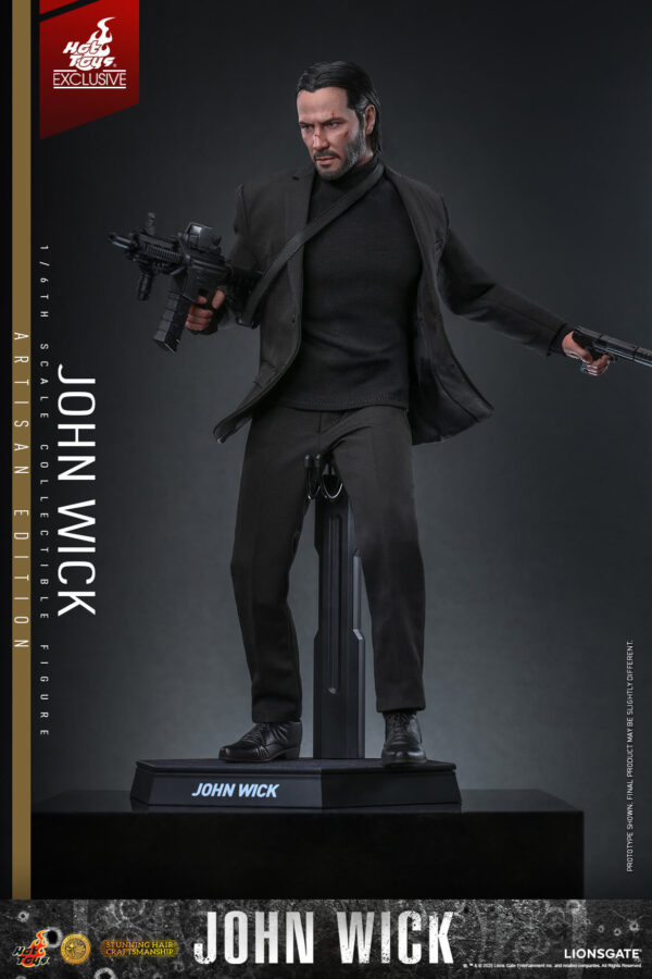 JwickAE (5) Hot Toys John Wick I - John Wick Artisan Edition - Imagen 6