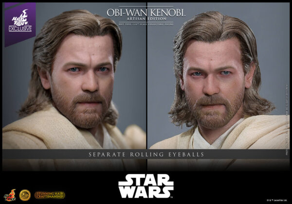 KenobiArtisan (2) Hot Toys Star Wars Episode II - Obi-Wan Kenobi Artisan Edition - Imagen 3