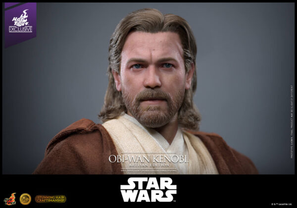 KenobiArtisan (3) Hot Toys Star Wars Episode II - Obi-Wan Kenobi Artisan Edition - Imagen 4