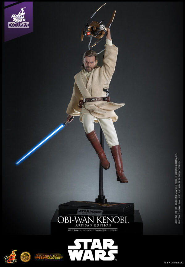KenobiArtisan (5) Hot Toys Star Wars Episode II - Obi-Wan Kenobi Artisan Edition - Imagen 6