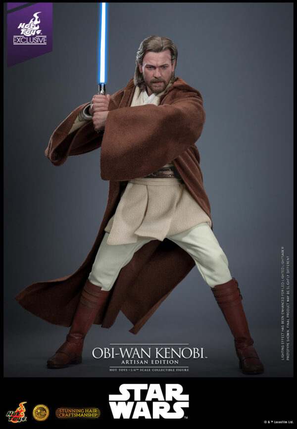 KenobiArtisan (6) Hot Toys Star Wars Episode II - Obi-Wan Kenobi Artisan Edition - Imagen 7