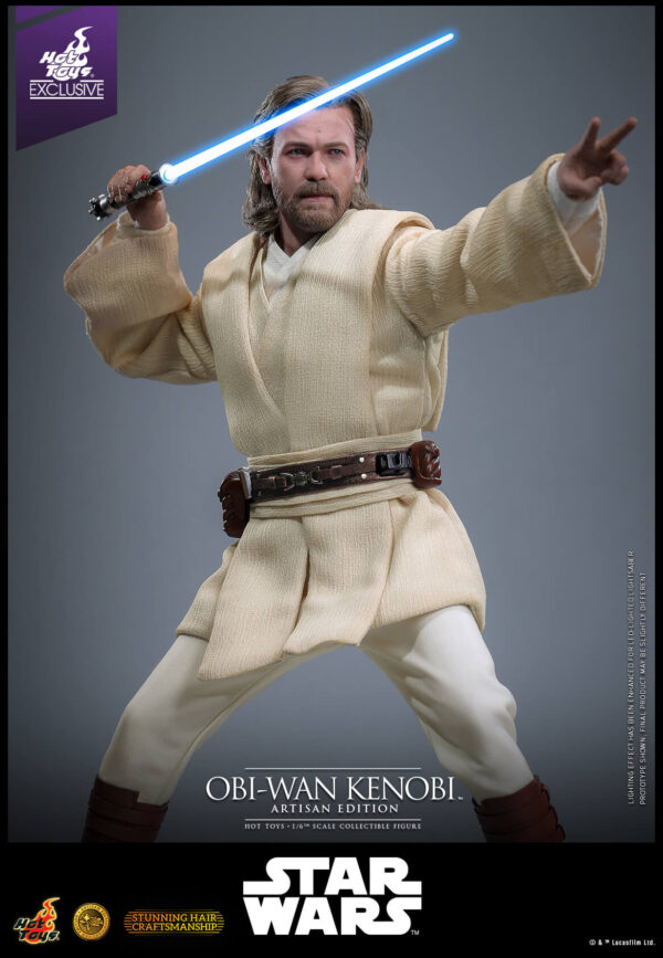 KenobiArtisan (8) Hot Toys Star Wars Episode II - Obi-Wan Kenobi Artisan Edition - Imagen 9