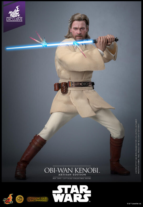 KenobiArtisan (9) Hot Toys Star Wars Episode II - Obi-Wan Kenobi Artisan Edition - Imagen 10