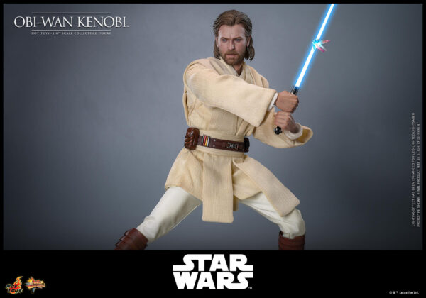 Kenobiep2 (10) Hot Toys Star Wars Episode II - Obi-Wan Kenobi - Imagen 11