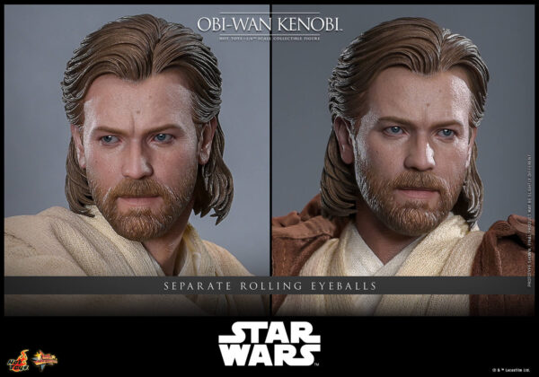 Kenobiep2 (2) Hot Toys Star Wars Episode II - Obi-Wan Kenobi - Imagen 3