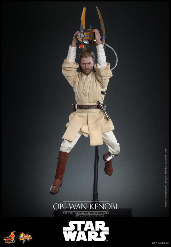 Kenobiep2 (6) Hot Toys Star Wars Episode II - Obi-Wan Kenobi - Imagen 7