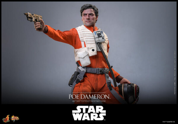 POE (2) Hot Toys Star Wars Episode VII - Poe Dameron - Imagen 3