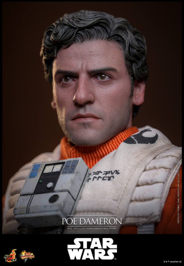 POE (4) Hot Toys Star Wars Episode VII - Poe Dameron - Imagen 5