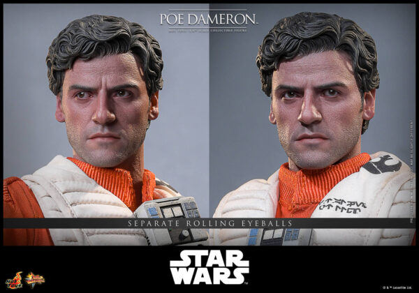 POE (5) Hot Toys Star Wars Episode VII - Poe Dameron - Imagen 6