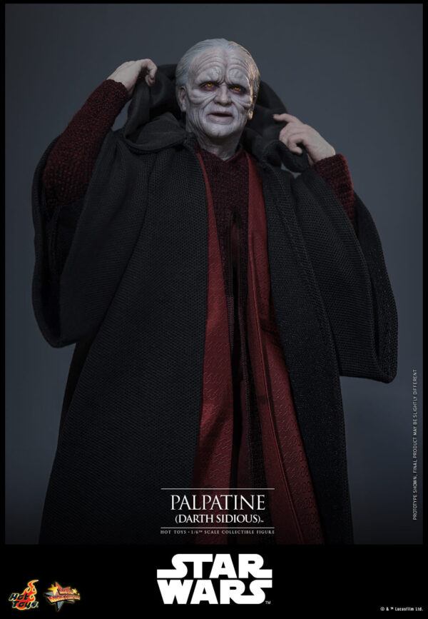Palpatine (16) Hot Toys Star Wars Episode III - Palpatine Darth Sidious - Imagen 17