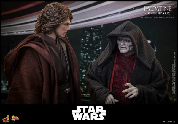 Palpatine (3) Hot Toys Star Wars Episode III - Palpatine Darth Sidious - Imagen 4