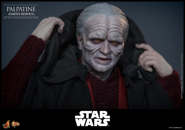 Palpatine (4) Hot Toys Star Wars Episode III - Palpatine Darth Sidious - Imagen 5