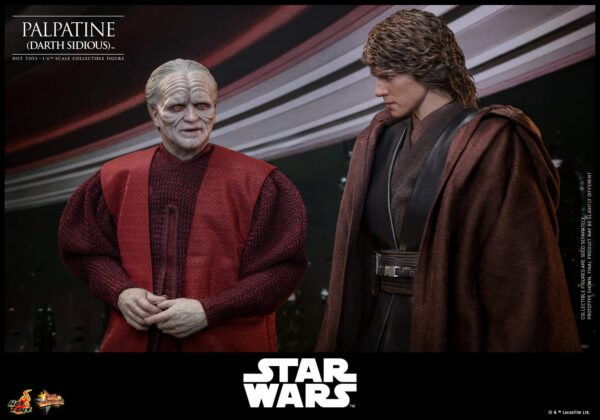 Palpatine (5) Hot Toys Star Wars Episode III - Palpatine Darth Sidious - Imagen 6