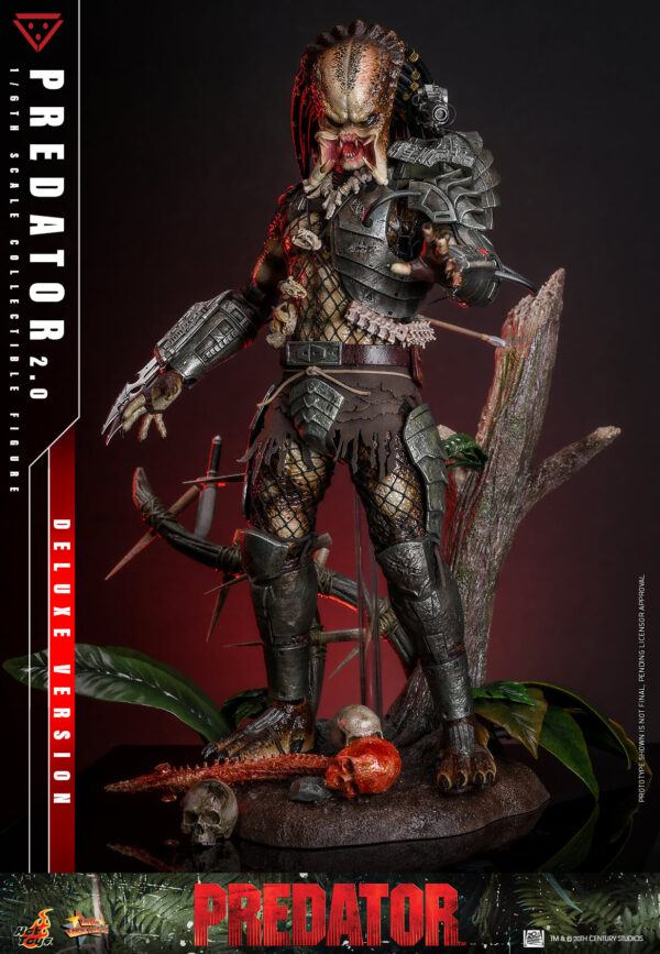 PredDX (11) Hot Toys Predator 1987 - Predator 2.0 Deluxe Edition - Imagen 12